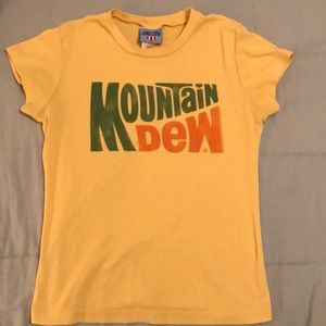 Vintage 90's Mountain Dew Graphic Tee